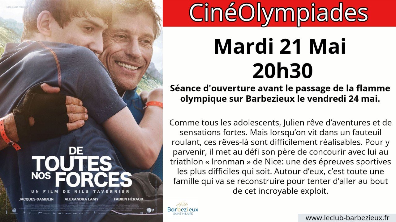 Les événements au cinéma Le Club à Barbezieux SaintHilaire